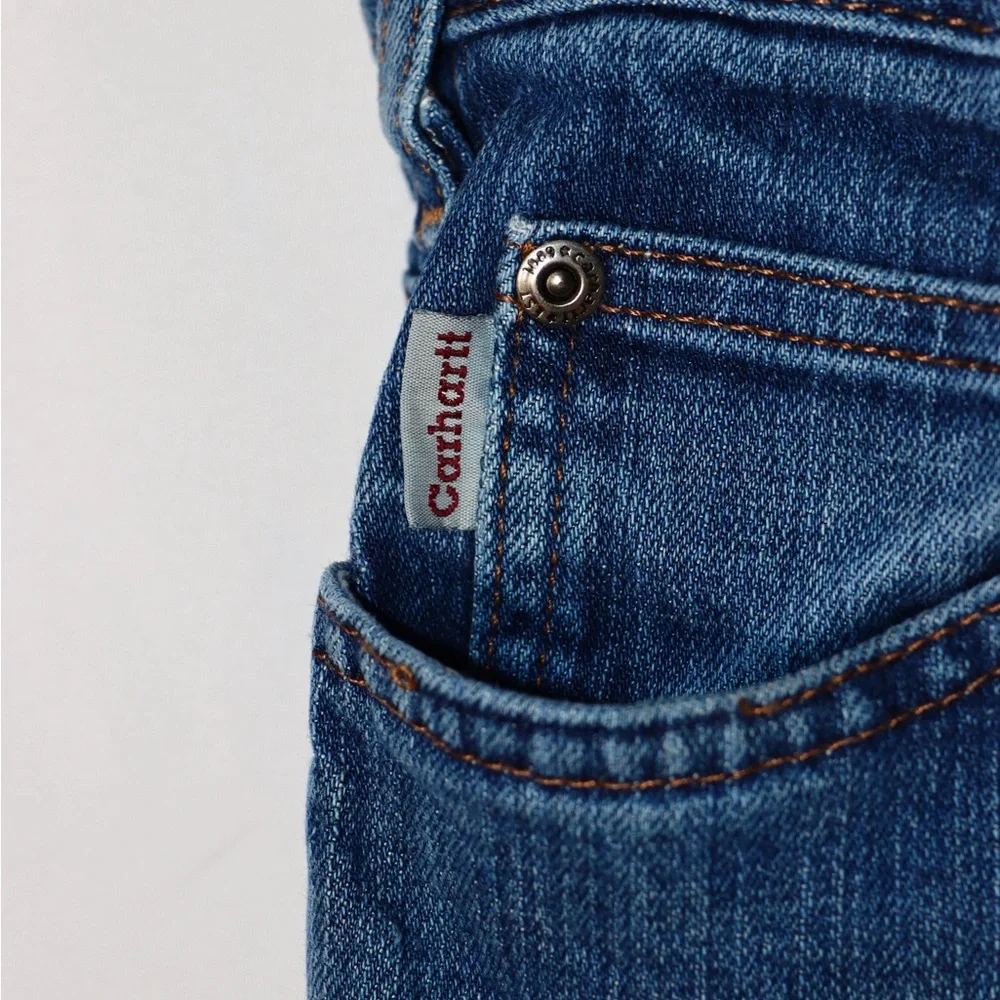 Vintage Carhartt Women's curvy fit Jeans - Deep Blue